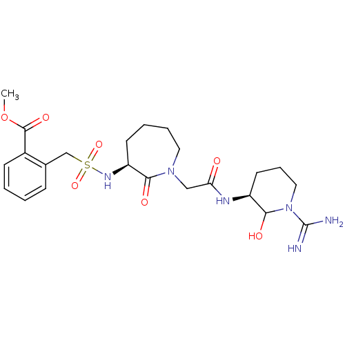 Chemical structure of BindingDB Monomer ID 50073426