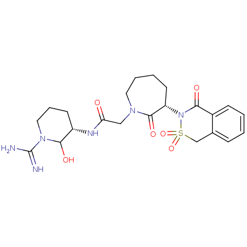 Chemical structure of BindingDB Monomer ID 50073427