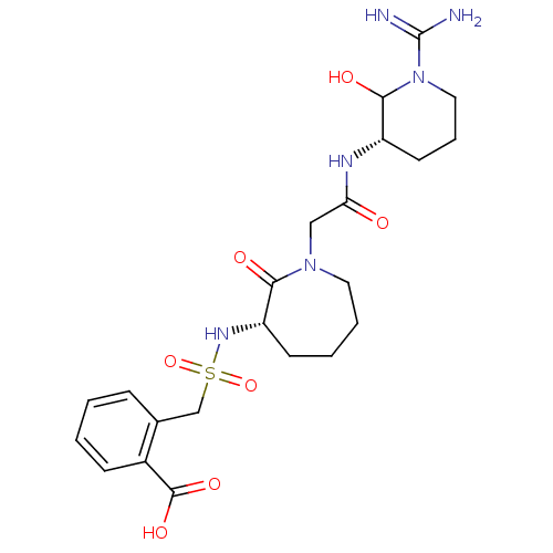 Chemical structure of BindingDB Monomer ID 50073428