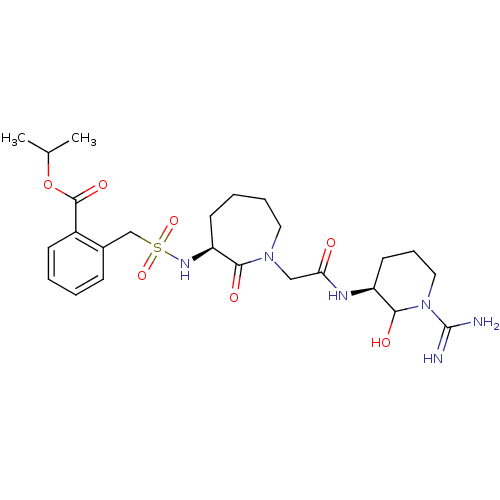 Chemical structure of BindingDB Monomer ID 50073430