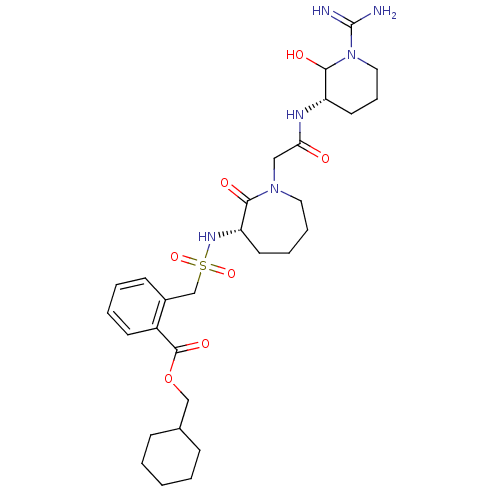 Chemical structure of BindingDB Monomer ID 50073432