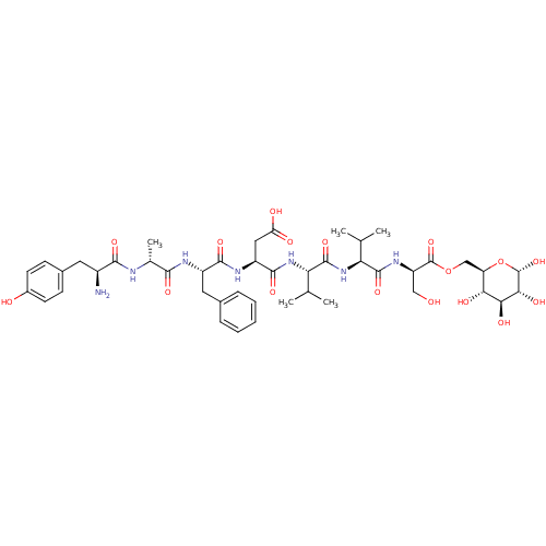 Chemical structure of BindingDB Monomer ID 50073515
