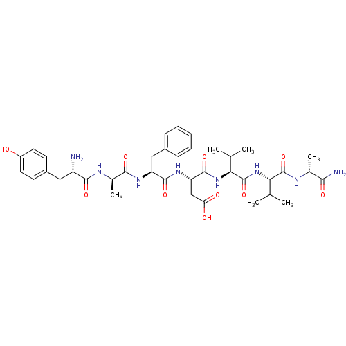 Chemical structure of BindingDB Monomer ID 50073520