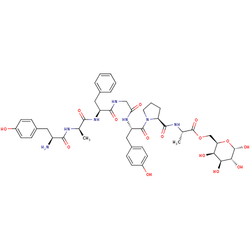 Chemical structure of BindingDB Monomer ID 50073523