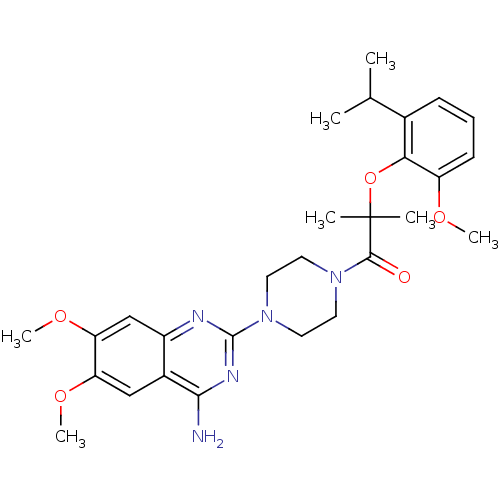 Chemical structure of BindingDB Monomer ID 50073562