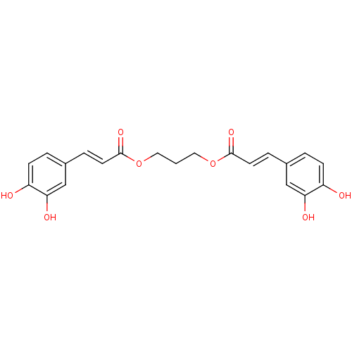 Chemical structure of BindingDB Monomer ID 50073636
