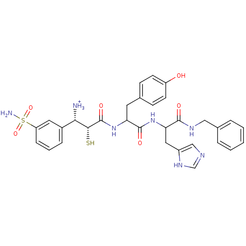 Chemical structure of BindingDB Monomer ID 50073671