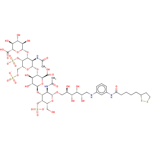 Chemical structure of BindingDB Monomer ID 50073750