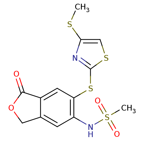 Chemical structure of BindingDB Monomer ID 50073860
