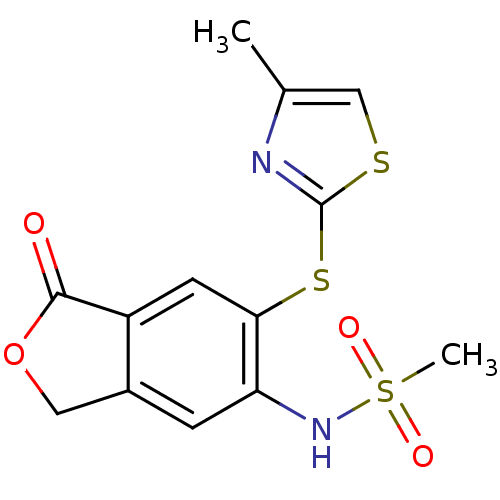 Chemical structure of BindingDB Monomer ID 50073862