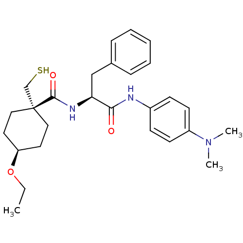 Chemical structure of BindingDB Monomer ID 50073900