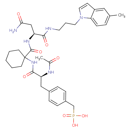 Chemical structure of BindingDB Monomer ID 50073909