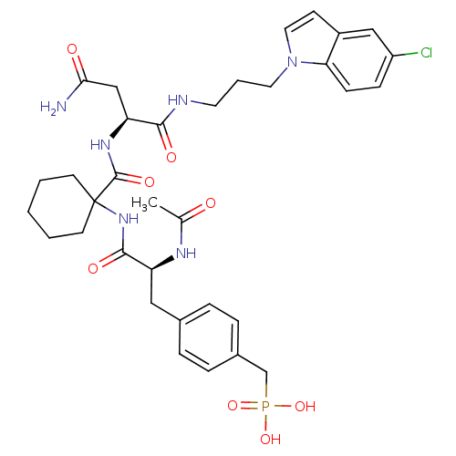 Chemical structure of BindingDB Monomer ID 50073910
