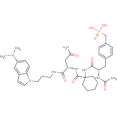Chemical structure of BindingDB Monomer ID 50073911