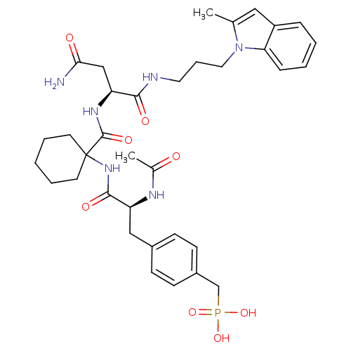 Chemical structure of BindingDB Monomer ID 50073916