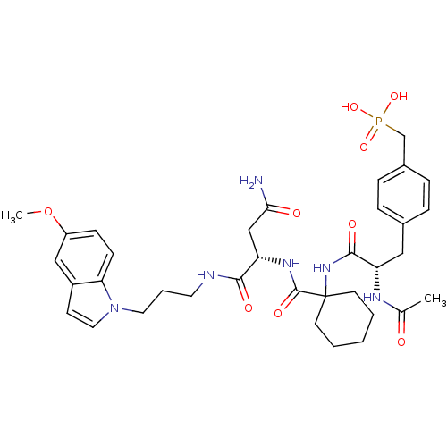 Chemical structure of BindingDB Monomer ID 50073917