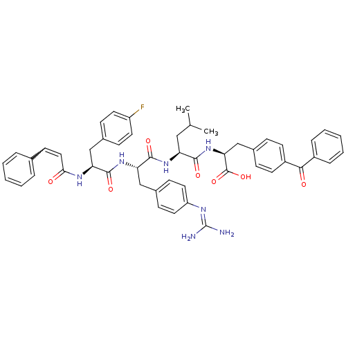 Chemical structure of BindingDB Monomer ID 50073995