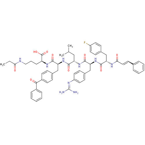 Chemical structure of BindingDB Monomer ID 50073998