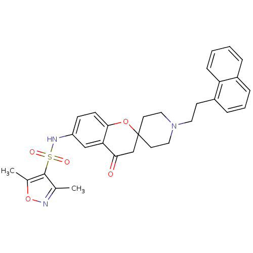 Chemical structure of BindingDB Monomer ID 50074007