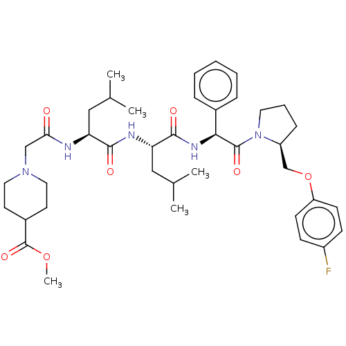 Chemical structure of BindingDB Monomer ID 50074134