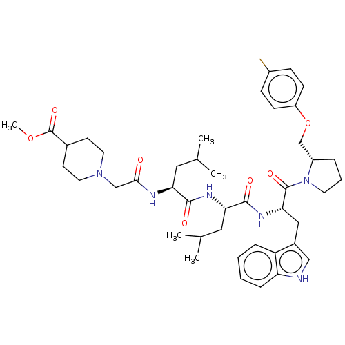Chemical structure of BindingDB Monomer ID 50074139