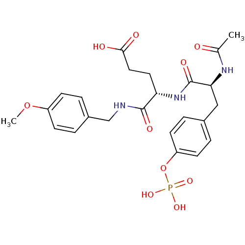 Chemical structure of BindingDB Monomer ID 50074261