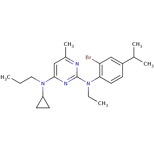 Chemical structure of BindingDB Monomer ID 50074333