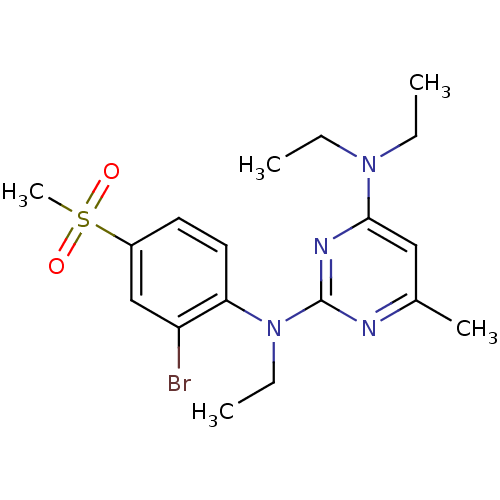 Chemical structure of BindingDB Monomer ID 50074345