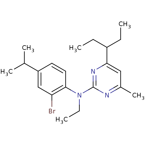 Chemical structure of BindingDB Monomer ID 50074349