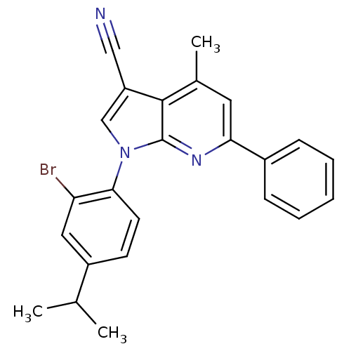 Chemical structure of BindingDB Monomer ID 50074415