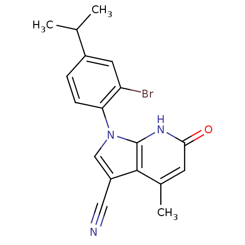 Chemical structure of BindingDB Monomer ID 50074416