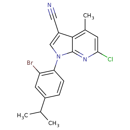 Chemical structure of BindingDB Monomer ID 50074417