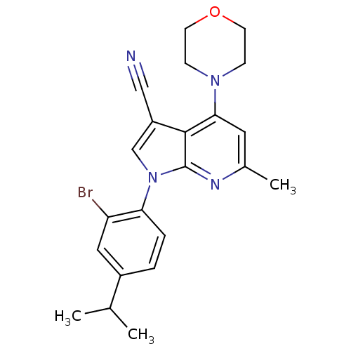 Chemical structure of BindingDB Monomer ID 50074423