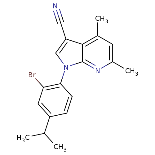 Chemical structure of BindingDB Monomer ID 50074427