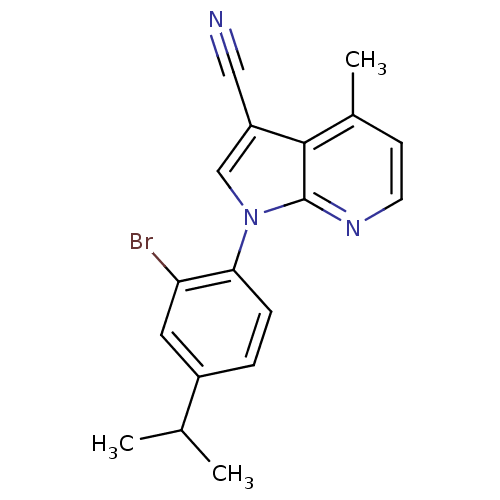Chemical structure of BindingDB Monomer ID 50074438
