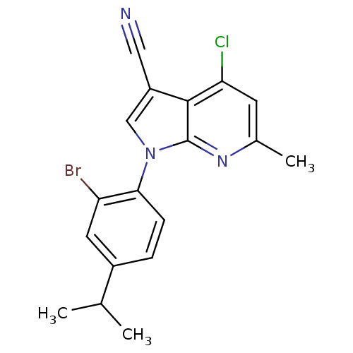Chemical structure of BindingDB Monomer ID 50074440
