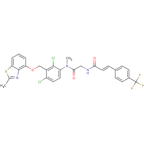 Chemical structure of BindingDB Monomer ID 50074980