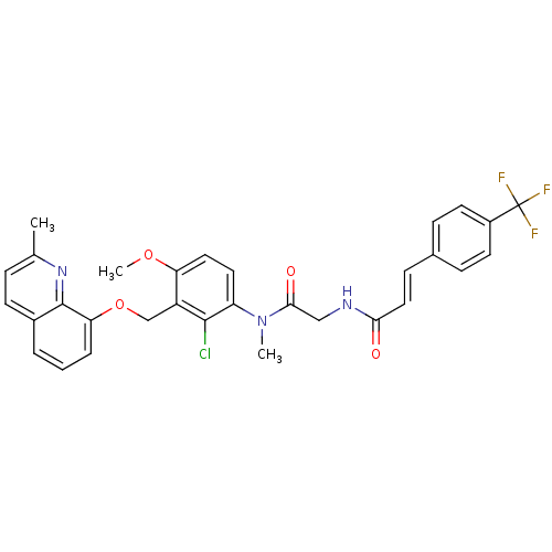 Chemical structure of BindingDB Monomer ID 50074983