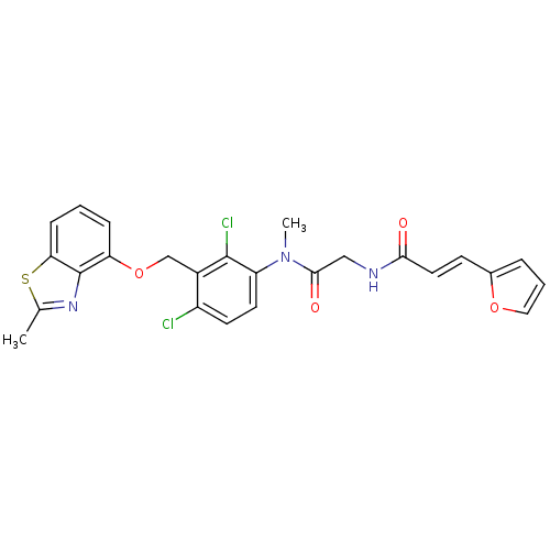 Chemical structure of BindingDB Monomer ID 50074985