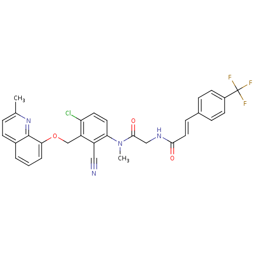 Chemical structure of BindingDB Monomer ID 50074986