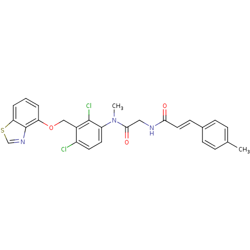 Chemical structure of BindingDB Monomer ID 50074988