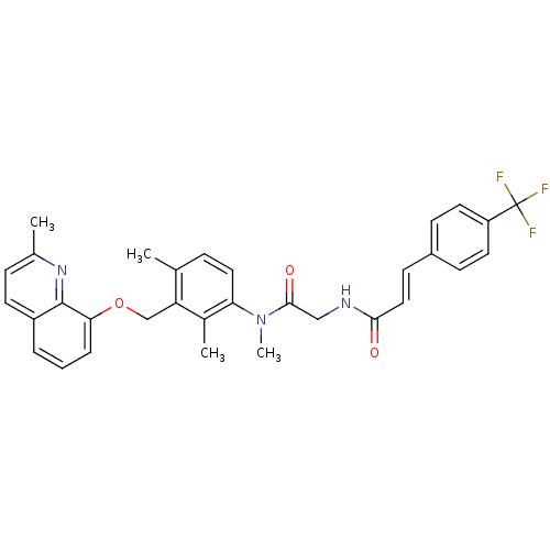 Chemical structure of BindingDB Monomer ID 50074993