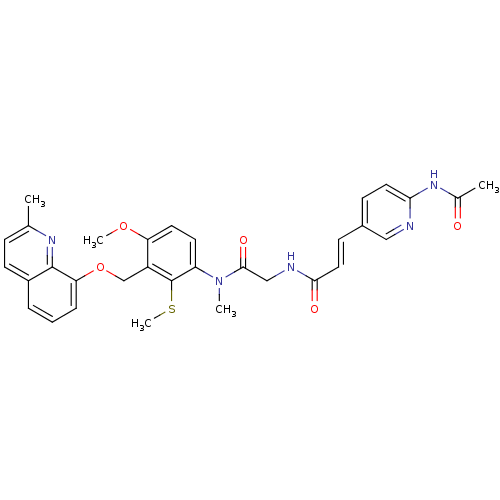 Chemical structure of BindingDB Monomer ID 50074997
