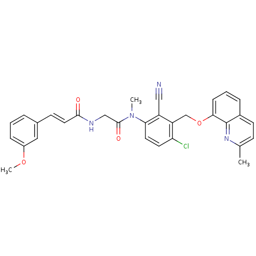 Chemical structure of BindingDB Monomer ID 50075000