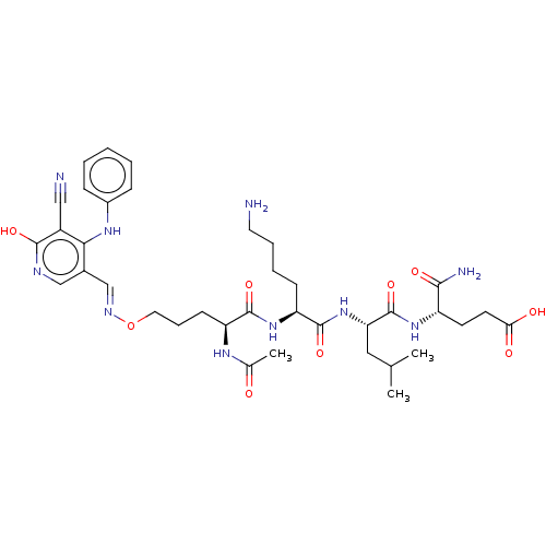 Chemical structure of BindingDB Monomer ID 50075047
