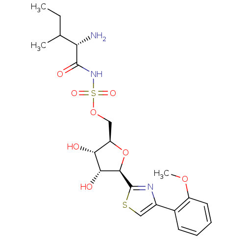 Chemical structure of BindingDB Monomer ID 50075059