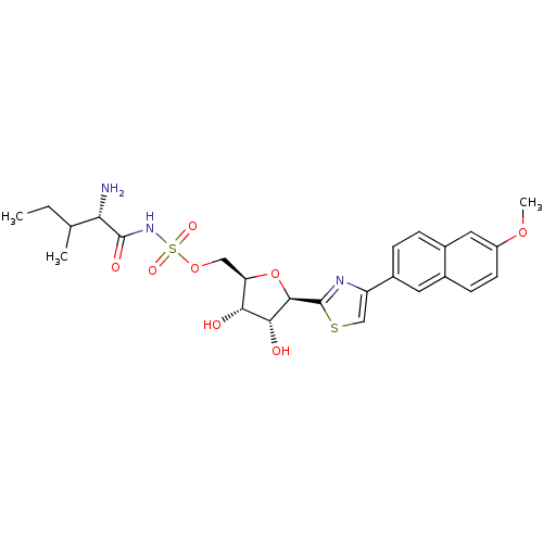 Chemical structure of BindingDB Monomer ID 50075061