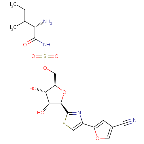 Chemical structure of BindingDB Monomer ID 50075062