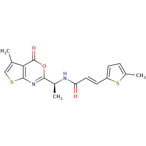 Chemical structure of BindingDB Monomer ID 50075136