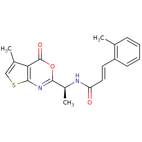 Chemical structure of BindingDB Monomer ID 50075137